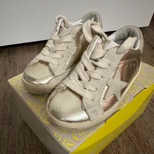 Golden Goose Toddler Sneakers Silver *Like New* Size 22